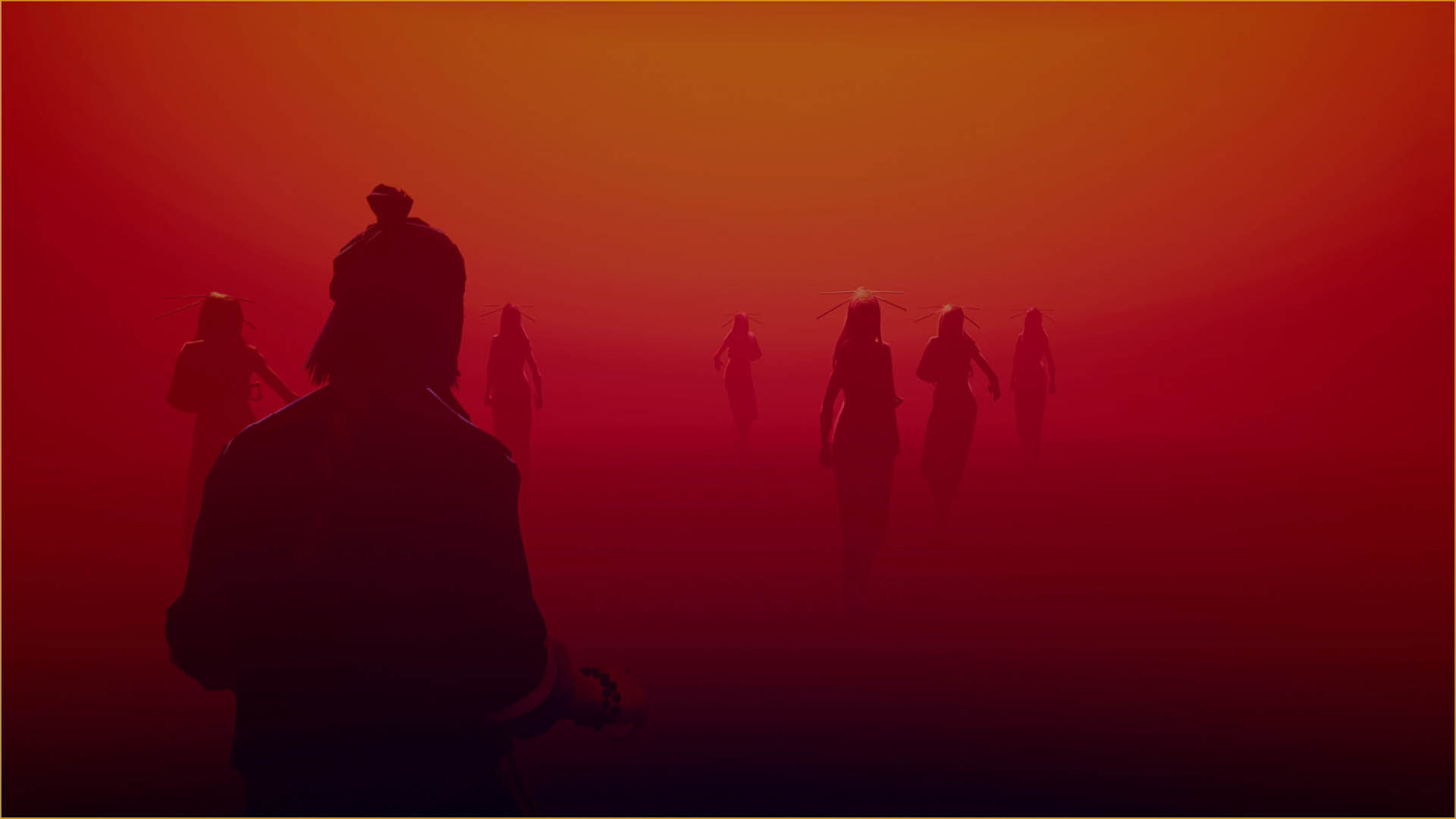 ฉากพิพิธภัณฑ์สีแดงในเกม Sifu